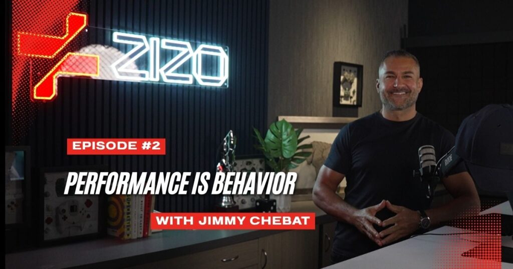 Jimmy Chebat, Founder and CEO of ZIZO Technologies, hosting Performance as Behavior, Engagement Architecture Episode 2